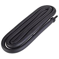UEETEK Tubo de Burbujas de Acuario Tubo de difusor de Aire Flexible Tubo de Aire de Goma Flexible de 120 cm Negro